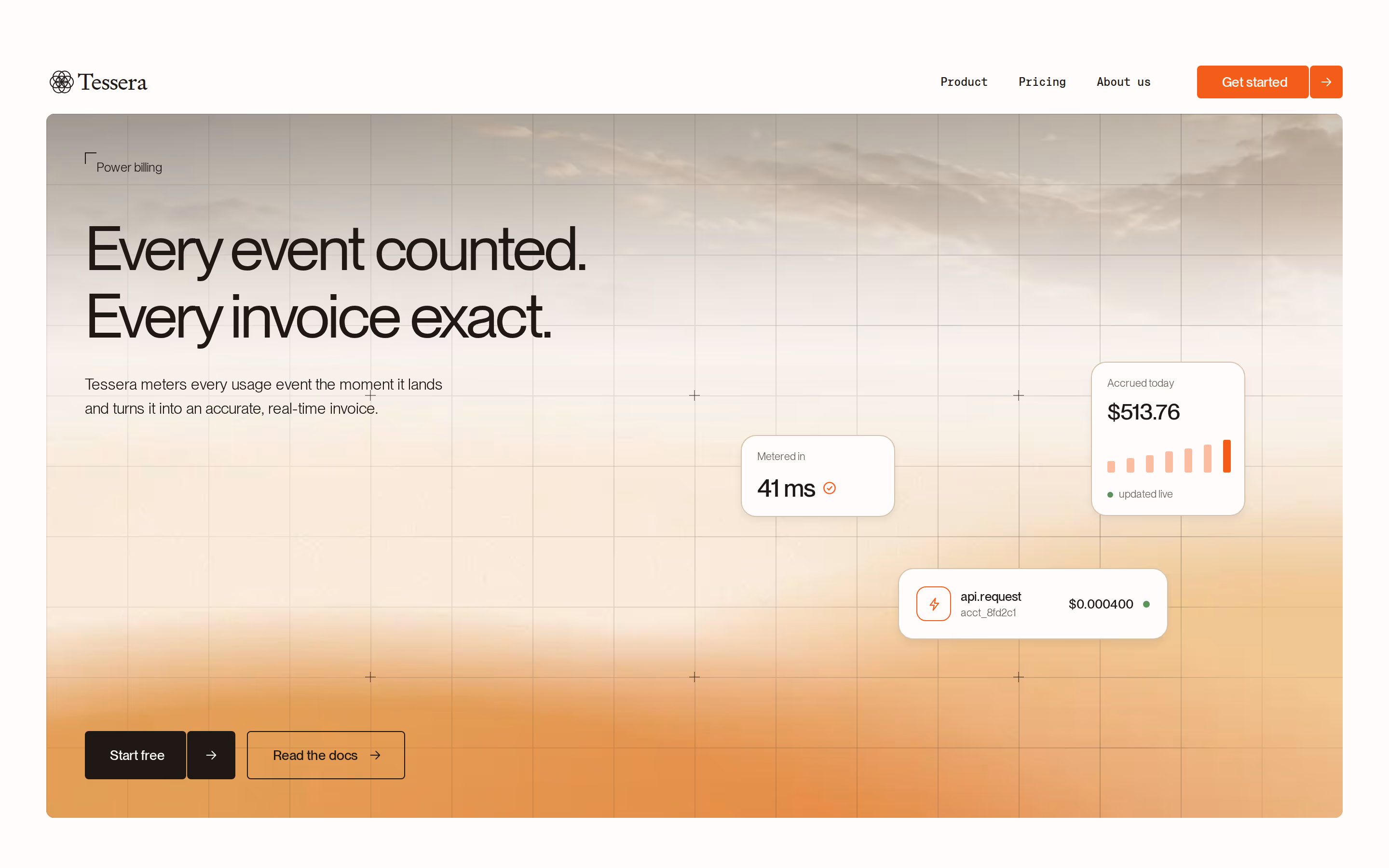 Tessera website