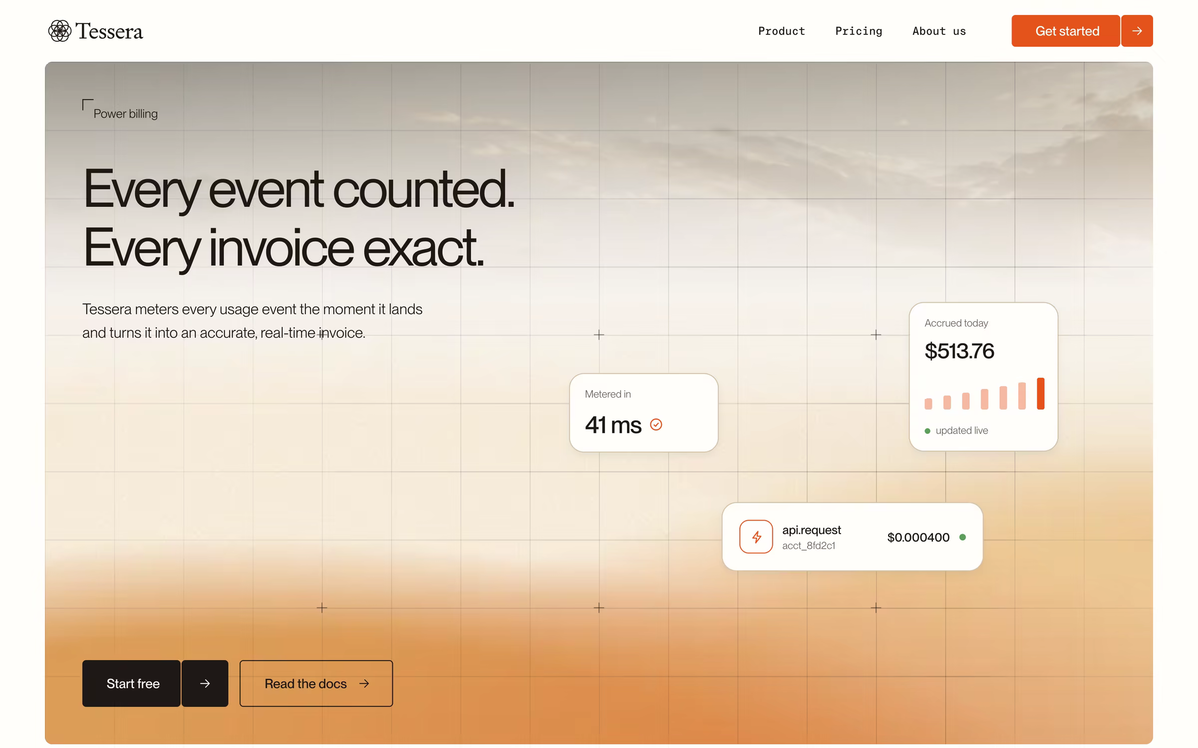 Tessera website