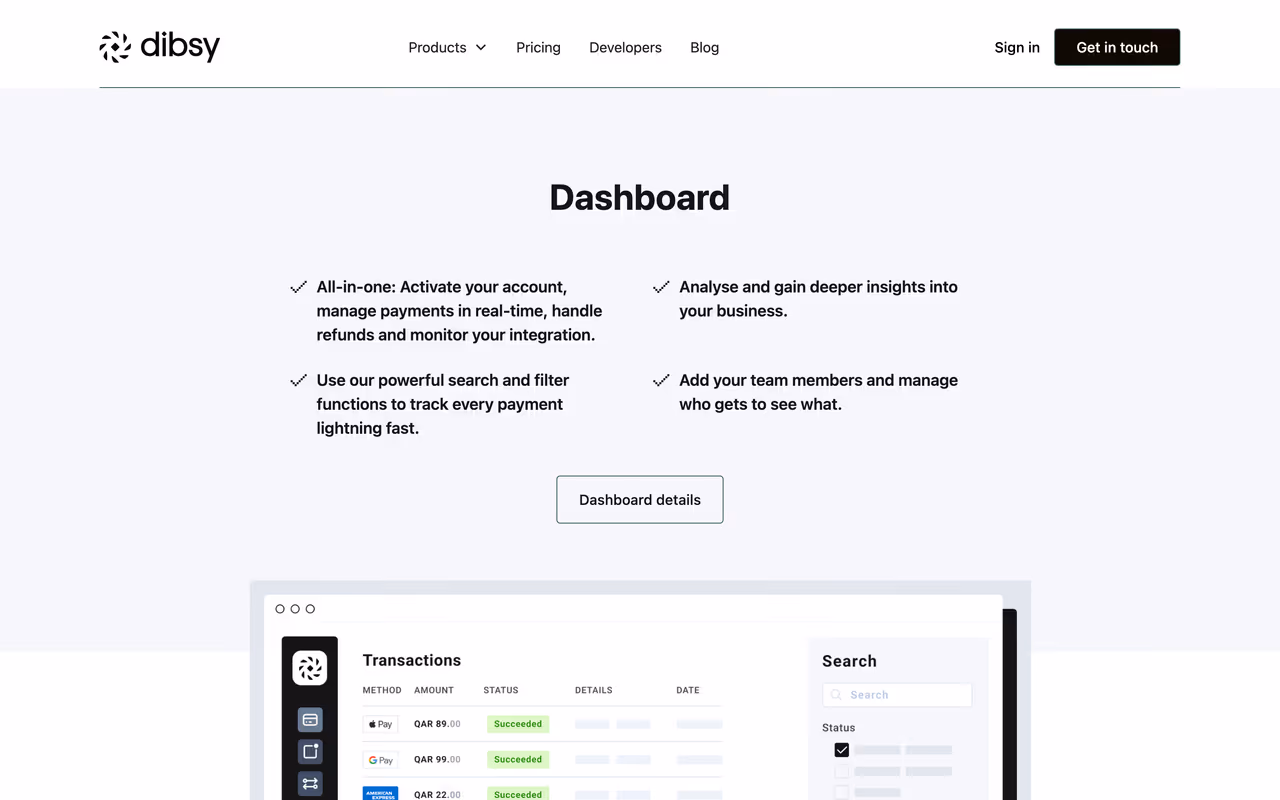 Dashboard